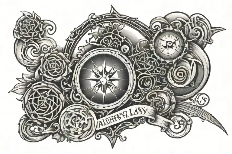 murphy's law tattoo design idea