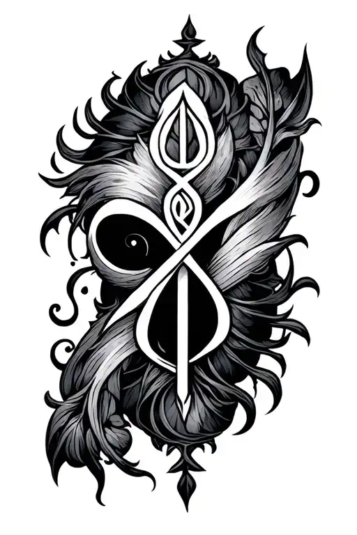 Protection Sigil for Introverts tattoo design idea