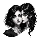 Aiden and Elisha tattoo design idea