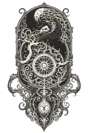 Eldritch Horror tattoo design idea