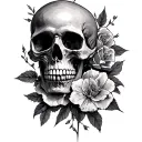 "Memento Mori" tattoo design idea