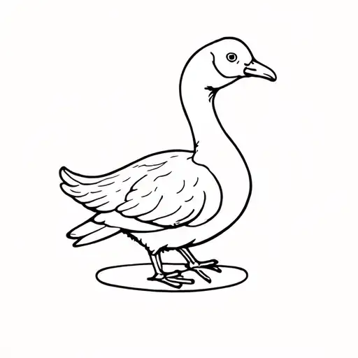 dodo bird making a cakes tattoo design idea