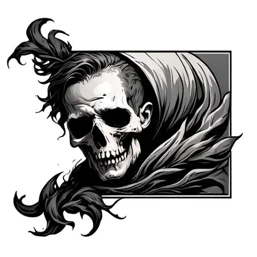 Pain Comes Strength tattoo design idea