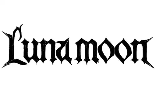 "LUNA MOON" tattoo design idea