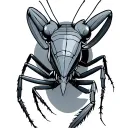 Mantis tattoo design idea