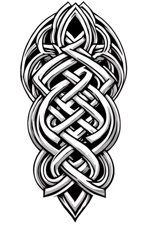 celtic knot sleeve tattoo tattoo design idea