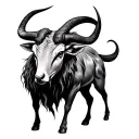 Fighting disease, zodiac Taurus zodiac symbol, baltic signs and loyalty tattoo design idea