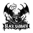 Black Sabbath in hell tattoo design idea