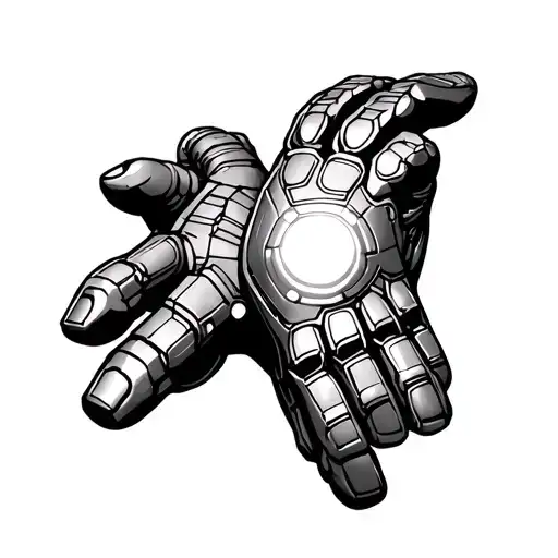 infinity gauntlet thanos tattoo design idea