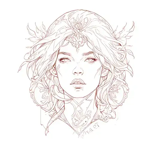 Surrender tattoo design idea