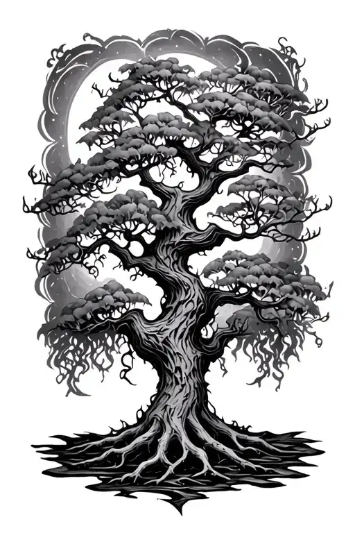 Poison Tree tattoo design idea