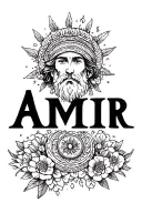 "Amir" Greece tattoo design idea