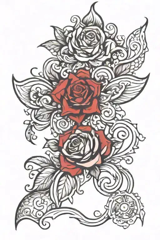 small pornstar tattoo design idea