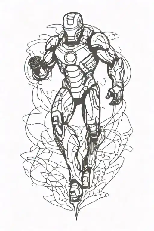 Ironman triathlon logo tattoo design idea
