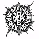 "Unbreakable " Trapezius tattoo design idea