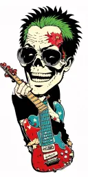 green day band symbols and artwork tattoo design idea