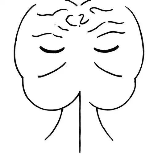 emotions representing mental health struggles tattoo design idea