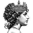 Chess Queen tattoo design idea