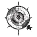 Birth Chart tattoo design idea