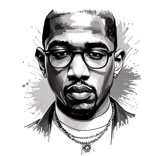 Malcolm x and 2pac tattoo tattoo design idea