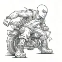 gangster Caillou tattoo design idea