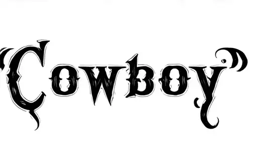 "Cowboy" tattoo design idea