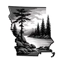 Washington State tattoo design idea