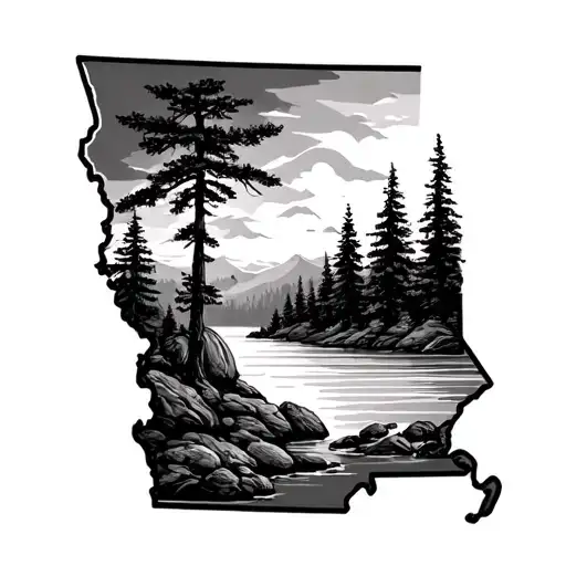 Washington State tattoo design idea