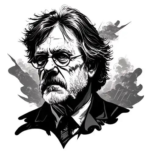 Stephen King tattoo design idea