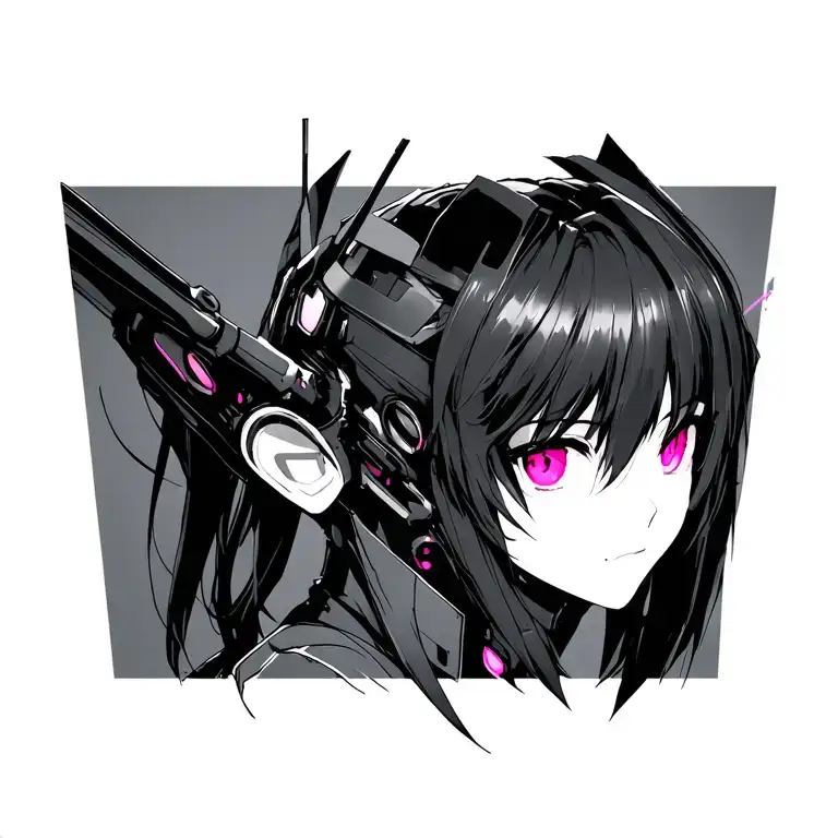 Neon Genesis Evangelion tattoo design idea