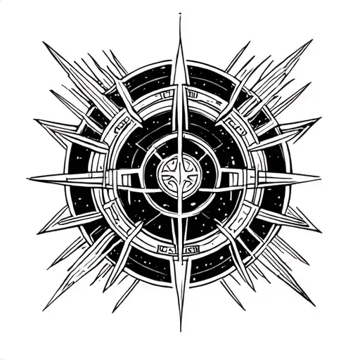 half sleeve based of the show full metal alchemist  tattoo design idea