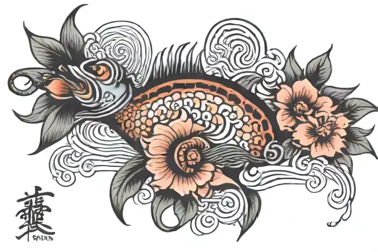 07/07/1978 cancerian elements like water tattoo design idea