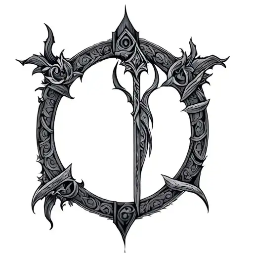 Coverup Norse Mythology tattoo design idea