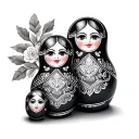 Nesting Doll tattoo design idea