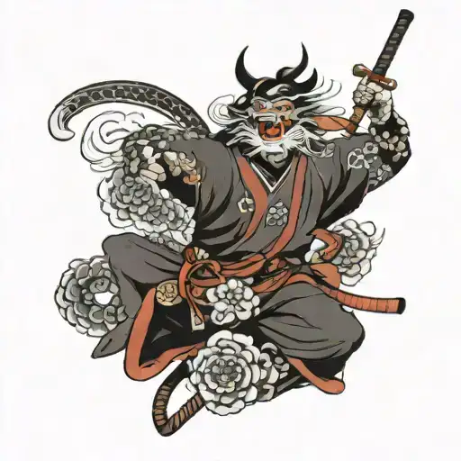 ronin tattoo design idea