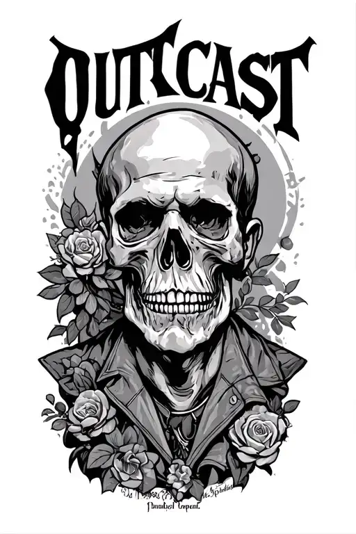 14th street Outcast  tattoo design idea