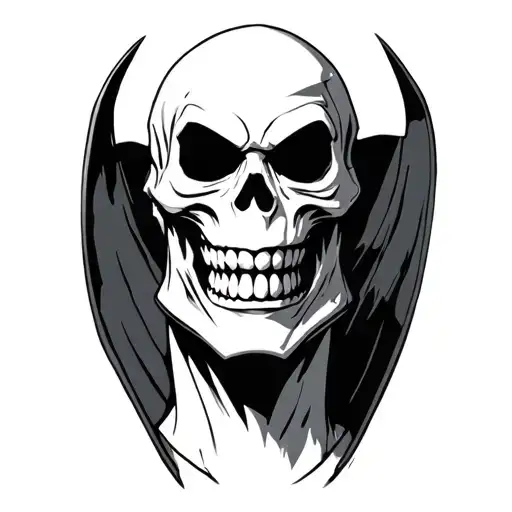 skeletor hordak tattoo design idea
