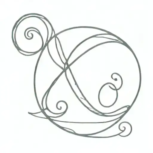 numbers 224 Infinity Symbol tattoo design idea
