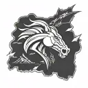 Denver bronco nfl logo tattoo design idea