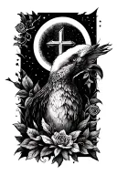 Colossians 3:23 24 tattoo design idea