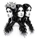 Three Sisters tattoo design idea