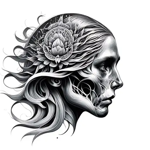 Alex Grey tattoo design idea