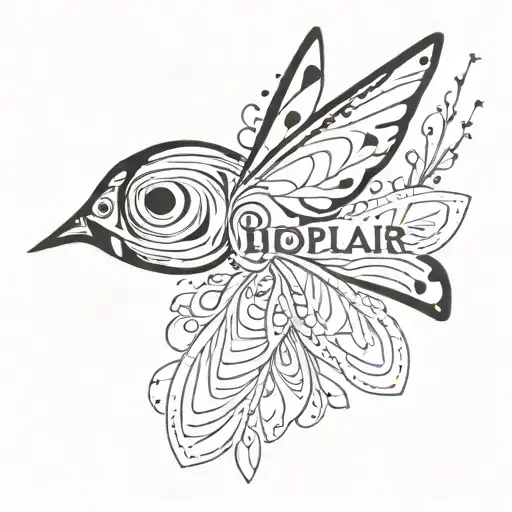 bipolar and i want to heal again" tattoo design idea
