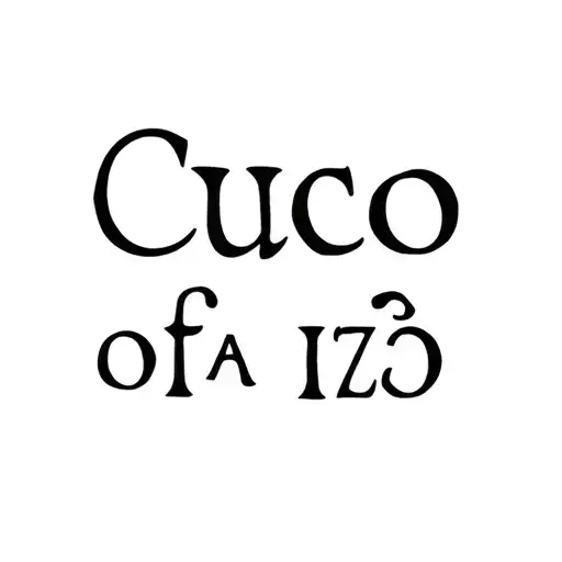 "Cuco" Loss of a Father Time tattoo design idea