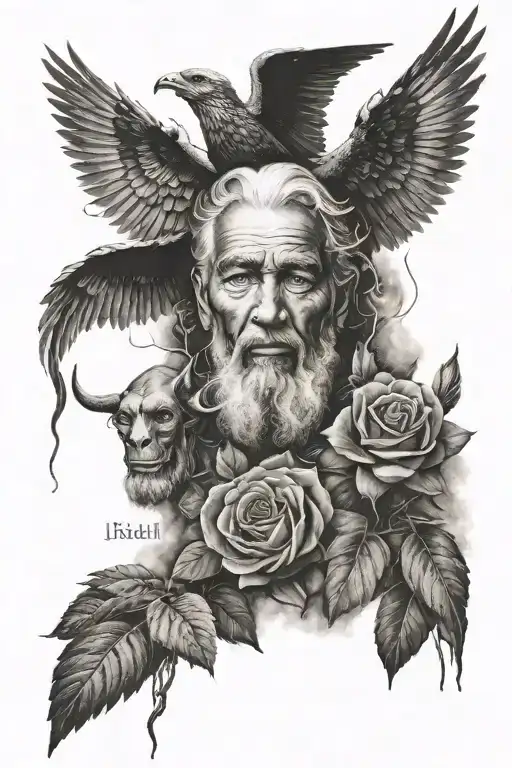 Isaiah 41:10 tattoo design idea