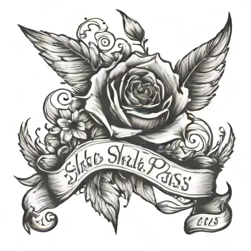 this to shall pass tattoo design idea