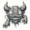 gomu gomu no mi tattoo design idea