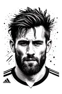 messi tattoo design idea