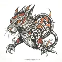 667 tattoo design idea