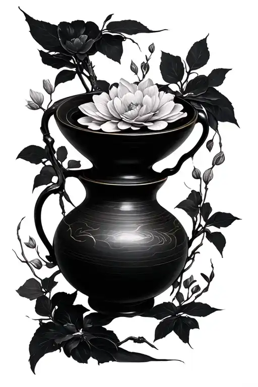 kintsugi pot olivier bootiji tattoo design idea